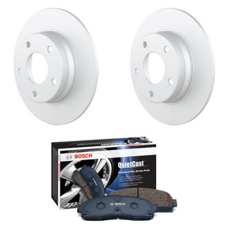 Bosch® BNDL-0595-31031825 - QuietCast™ Premium Rear Brake Kit with Ceramic Pads