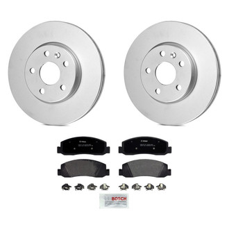 Bosch® - QuietCast™ Premium Front Brake Kit with Organic Pads