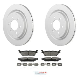 Bosch® - QuietCast™ Premium Rear Brake Kit with Ceramic Pads