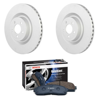 Bosch® - QuietCast™ Premium Front Brake Kit with Ceramic Pads