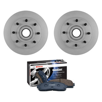 Bosch® - QuietCast™ Premium Front Brake Kit with Ceramic Pads