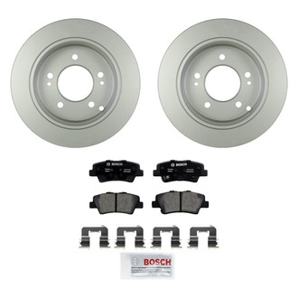 Bosch® - QuietCast™ Premium Rear Brake Kit with Ceramic Pads