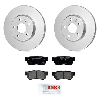 Bosch® - QuietCast™ Premium Rear Brake Kit with Ceramic Pads