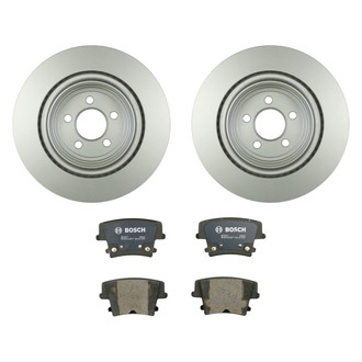 Bosch® - QuietCast™ Premium Rear Brake Kit with Organic Pads