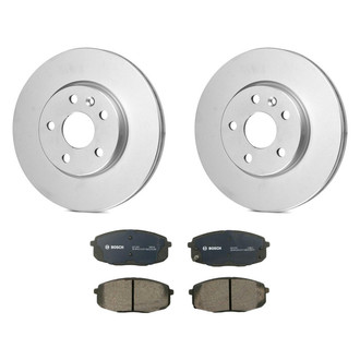Bosch® - QuietCast™ Premium Front Brake Kit with Organic Pads