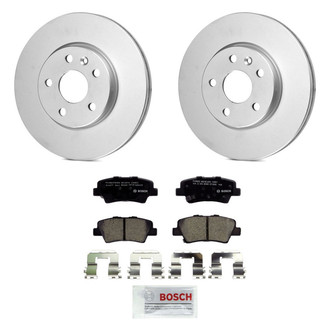 Bosch® - QuietCast™ Premium Rear Brake Kit with Ceramic Pads