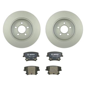 Bosch® - QuietCast™ Premium Rear Brake Kit with Organic Pads