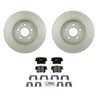 Bosch® - QuietCast™ Premium Rear Brake Kit with Ceramic Pads