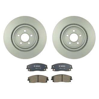 Bosch® - QuietCast™ Premium Front Brake Kit with Ceramic Pads