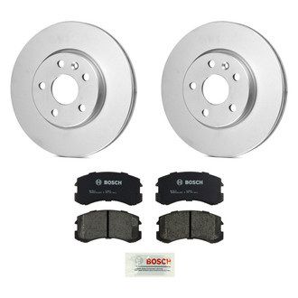 Bosch® - QuietCast™ Premium Front Brake Kit with Organic Pads
