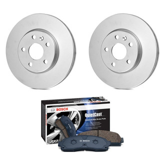 Bosch® - QuietCast™ Premium Rear Brake Kit with Ceramic Pads