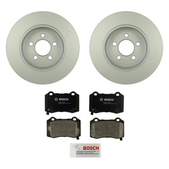 Bosch® - QuietCast™ Premium Rear Brake Kit with Organic Pads