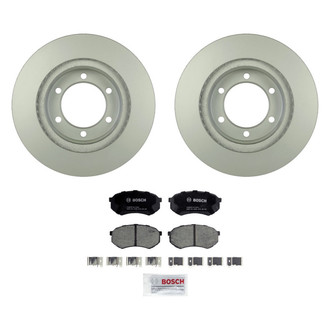 Bosch® - QuietCast™ Premium Front Brake Kit with Ceramic Pads
