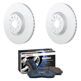 Bosch® - QuietCast™ Premium Front Brake Kit with Ceramic Pads