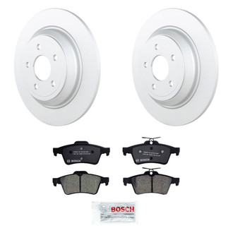 Bosch® - QuietCast™ Premium Rear Brake Kit with Ceramic Pads