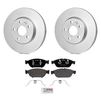 Bosch® - QuietCast™ Premium Front Brake Kit with Organic Pads