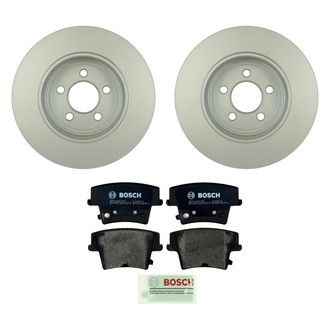 Bosch® - QuietCast™ Premium Rear Brake Kit with Organic Pads