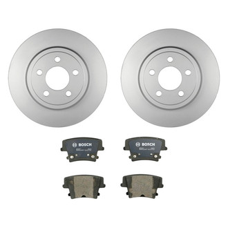 Bosch® - QuietCast™ Premium Rear Brake Kit with Organic Pads