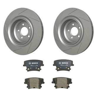 Bosch® - QuietCast™ Premium Rear Brake Kit with Organic Pads
