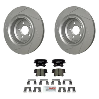 Bosch® - QuietCast™ Premium Rear Brake Kit with Ceramic Pads