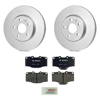 Bosch® - QuietCast™ Premium Front Brake Kit with Organic Pads