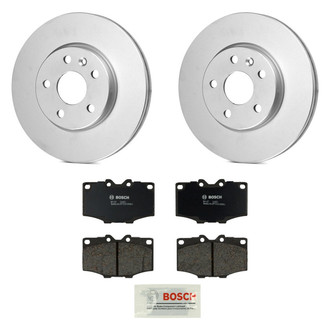 Bosch® - QuietCast™ Premium Front Brake Kit with Organic Pads