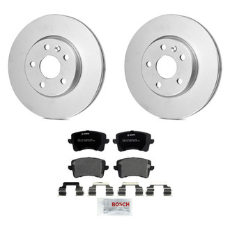 Bosch® - QuietCast™ Premium Rear Brake Kit with Organic Pads