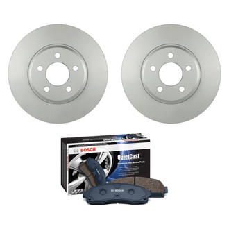 Bosch® - QuietCast™ Premium Front Brake Kit with Organic Pads