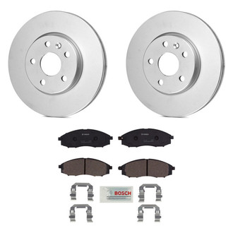 Bosch® - QuietCast™ Premium Front Brake Kit with Ceramic Pads