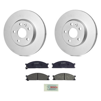 Bosch® - QuietCast™ Premium Front Brake Kit with Organic Pads