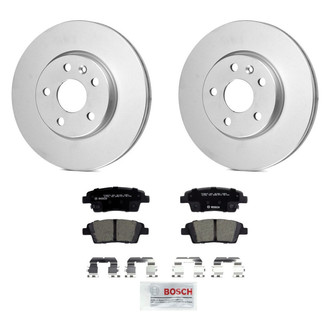 Bosch® - QuietCast™ Premium Rear Brake Kit with Ceramic Pads