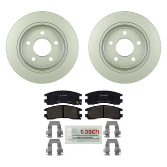 Bosch® - QuietCast™ Premium Rear Brake Kit with Ceramic Pads