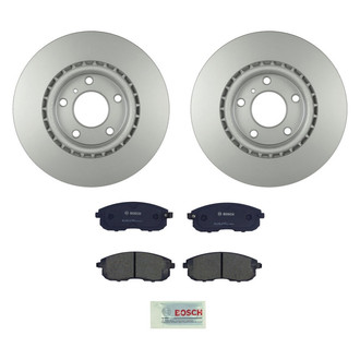 Bosch® - QuietCast™ Premium Front Brake Kit with Ceramic Pads
