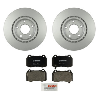 Bosch® - QuietCast™ Premium Front Brake Kit with Organic Pads