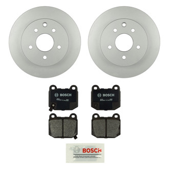 Bosch® - QuietCast™ Premium Rear Brake Kit with Organic Pads