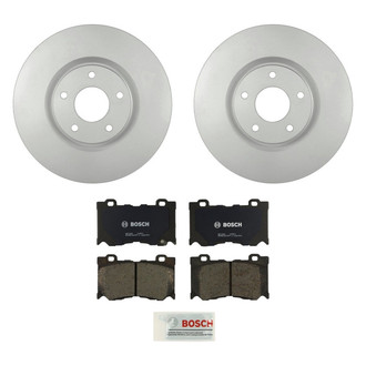 Bosch® - QuietCast™ Premium Front Brake Kit with Organic Pads