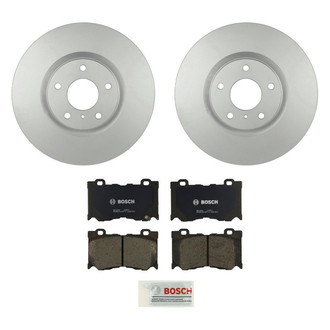 Bosch® - QuietCast™ Premium Front Brake Kit with Organic Pads