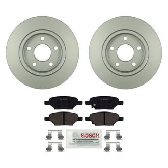 Bosch® - QuietCast™ Premium Rear Brake Kit with Ceramic Pads