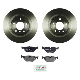 Bosch® - QuietCast™ Premium Rear Brake Kit with Organic Pads