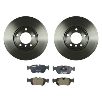 Bosch® - QuietCast™ Premium Front Brake Kit with Organic Pads
