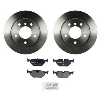 Bosch® - QuietCast™ Premium Rear Brake Kit with Organic Pads