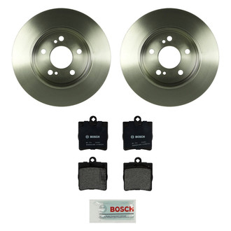 Bosch® - QuietCast™ Premium Rear Brake Kit with Organic Pads