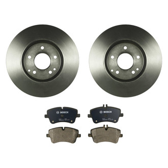 Bosch® - QuietCast™ Premium Front Brake Kit with Organic Pads