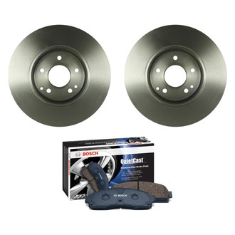 Bosch® - QuietCast™ Premium Brake Kit with Ceramic Pads