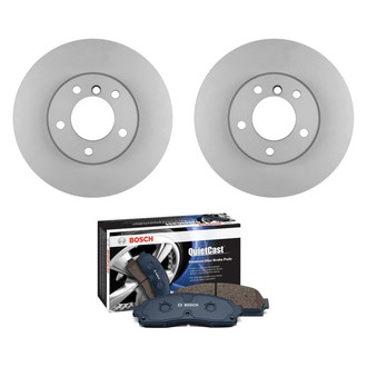 Bosch® - QuietCast™ Premium Front Brake Kit with Ceramic Pads