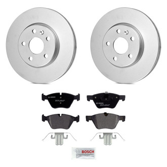 Bosch® - QuietCast™ Premium Front Brake Kit with Organic Pads