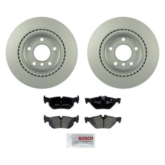 Bosch® - QuietCast™ Premium Rear Brake Kit with Ceramic Pads