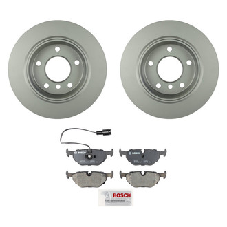 Bosch® - QuietCast™ Premium Rear Brake Kit with Organic Pads