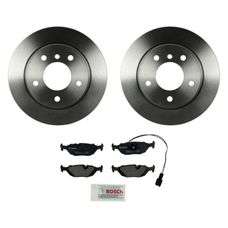 Bosch® - QuietCast™ Premium Rear Brake Kit with Organic Pads