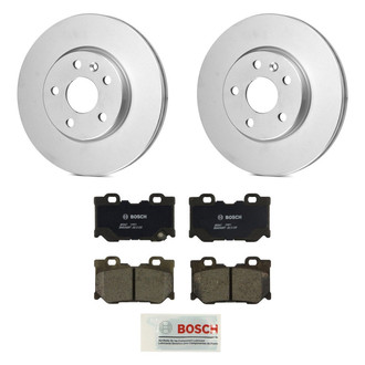 Bosch® - QuietCast™ Premium Rear Brake Kit with Organic Pads